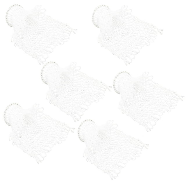 Pool Table Pockets,6pcs Billiard Pockets White Billiard Table Web Billiard Accessories Professional Grade