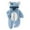 Blue, variant on SHENGSI Autumn and Winter Baby Thickened Warm Long-Sleeved Cute Robe, Newborn Furry Baby Fuzzy Suit Costume Outfits Adorable Cartoon Hoodies Unisex