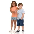 thumbnail image 6 of Cudlie 5-Pack Toddler Boys’ T-Shirts – Soft Cotton Tees for 12M to 4T – Solid Colors, Everyday Value, Soft and Comfy Basics for Play, Preschool & More - The Blues Pack, 6 of 12