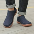 thumbnail image 2 of BUBUDENG Wide Shoes for Men Slip On Loafers Boat Walking Shoes Slip-ons Comfortable Shoes, 2 of 9