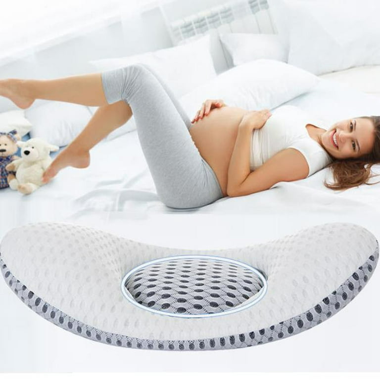 Lumbar Pillow Sleeping Adjustable Height 3D Lower Back Support