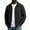 Black, variant on Vxararl Checkerboard Jacket for Men Vintage Button‑Down Casual Checkerboard Shirt Shacket, Check Overshirt with Side Pockets for Fall Daily Casual Outerwear Black 3xL