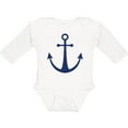 thumbnail image 3 of Inktastic Anchor Nautical Boys or Girls Long Sleeve Baby Bodysuit, 3 of 5