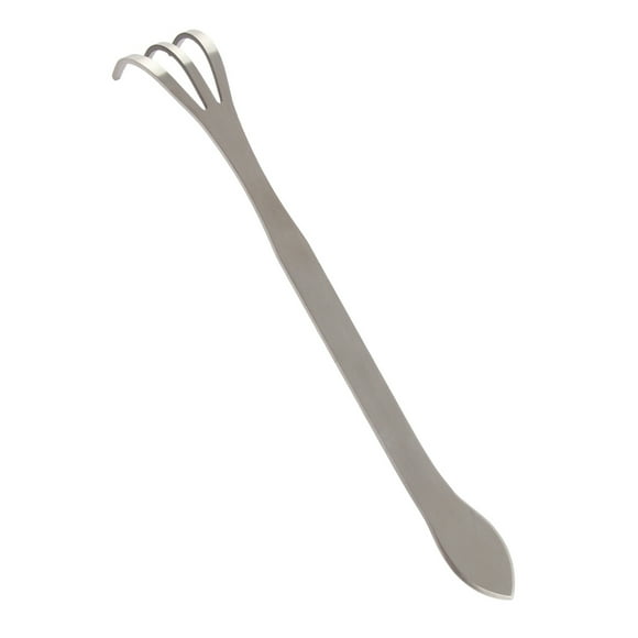 ZOUSSIQI 24CM Stainless Steel 3 Tines Plants Pot Rake Gardening Cultivator Soil Farming Tools JU316-119359
