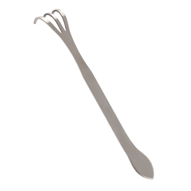 Jardinage Cultiver Sol Outils agricoles 24CM Acier Inoxydable 3 Dents Plantes râteau à Pot
