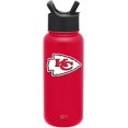 thumbnail image 1 of Botella de agua Simple Modern de los Carolina Panthers de la NFL, 950 ml, 1 of 4