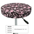 thumbnail image 4 of Haiem Daisies Flowers Cushion Round Bar Chair Seat Cover Bar Chair Cushion Covers Elastic Washable Bar Chair Cover,Protects from Scratches and Stains-12 inch, 4 of 7