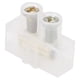 thumbnail image 2 of Ticfox 50 Uds conectores de cable conector de cable de tira de bloque de terminales conector de cable de tipo pasante ignífugo 10A suministros industriales para conexión rápida(1 In 1 Out), 2 of 14