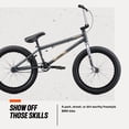 thumbnail image 5 of Mongoose Legion L60 Freestyle BMX Bike, 20-Inch Wheels, Ages 8 and up, Grey, 5 of 6
