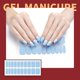 thumbnail image 2 of 44 Pegatinas de uñas de gel semicurado, lámpara UV/LED requerida, envolturas de esmalte de uñas de gel de 20 piezas, 2 of 5