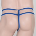 thumbnail image 3 of G-string Bikini Hombre Bajo 4 Personal Apariencia Atractiva Azul, 3 of 9