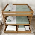 thumbnail image 2 of Max & Lily Solid Wood Modern Farmhouse Farmhouse Queen/Queen Bunk Bed with Storage Drawers, 2 of 6