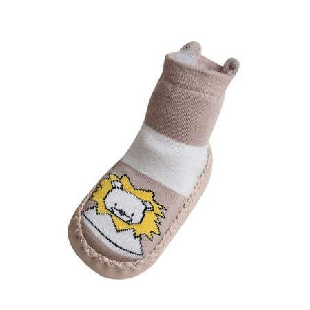 

fvwitlyh Girls Sandals Baby Sandals Toddler Shoes Soft Sole Toddler Shoes Cartoon Animal Print Non Slip Breathable Toddler Slides Shoes Sandals for Girls