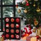 thumbnail image 5 of Juego de 12 bolas navideñas irrompibles de plástico de 2,36 pulgadas para decorar el árbol. Ideales para colgar en el árbol, en rojo, verde, dorado y plateado., 5 of 6
