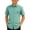 00-Green772, variant on Lullu Boys Casual Plaid Button Down Shirt Short Sleeve Checkered Shirt, Blue, Sizes 3-14