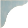 thumbnail image 3 of 1 3/4"W x 6"D x 6"H Small Olympic Wood Vintage Decor Bracket, Driftwood Blue, 3 of 6
