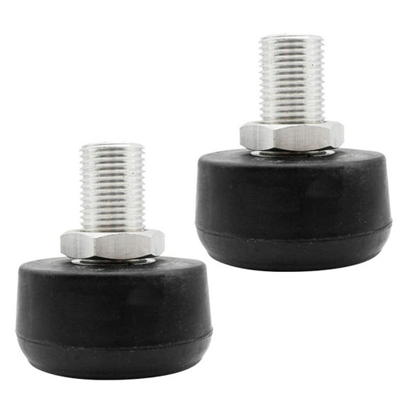 HOMEMAXS 2pcs Adjustable Roller Skates Toe Stops Round Rubber Brake Block Stoppers Toe Plugs for Quad Skates Skating Accessories for Women Men