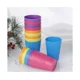 thumbnail image 3 of 15 Uds. Vasos de plástico coloridos para el hogar, vasos para beber, vajilla reutilizable para fiestas navideñas y suministros para fiestas, 101-200ml de colores mezclados, 3 of 3