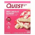 thumbnail image 1 of Quest Nutrition, Protein Bar, White Chocolate Raspberry, 4 Bars, 2.12 oz (60 g) Each, 1 of 1