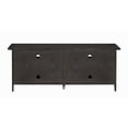 thumbnail image 2 of Benjara 60 Inch Television Console with Open Shelves and Door Cabinets, DarkGray, 2 of 4
