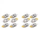 thumbnail image 1 of 12PCS G4 Bombilla LED 12V DC Regulable COB LED G4 Bombilla 1.5W 360 Ángulo de Haz para Reemplazar la Lámpara Halógena de 15W ( Cálido), 1 of 8