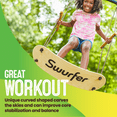thumbnail image 5 of Swurfer The Original Stand up Surfing Swing, Wooden Outdoor Swing for Kids and Adults, 5 of 6