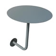 thumbnail image 2 of Luzkey 35cm Wall Mounted Table Sofa Side Table, Easy to Install with Screw Round Coffee Desk for Kitchen, Dining Balcony Small Space gray, 2 of 8