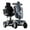 Gray, variant on Mbxcooter Long Range Heavy Duty Mobility Scooter for Adults & Seniors, 500W & 400LBS Capacity Electric Powered Chair，All Terrain Fast Mobility Scooter for Travel w/Absorber & 10" Tires