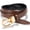 BlackBrown, variant on Womens Belts Reversible Leather Belts for Women Black Brown Belt for Jeans Dresses One Belt Reverse Two Side