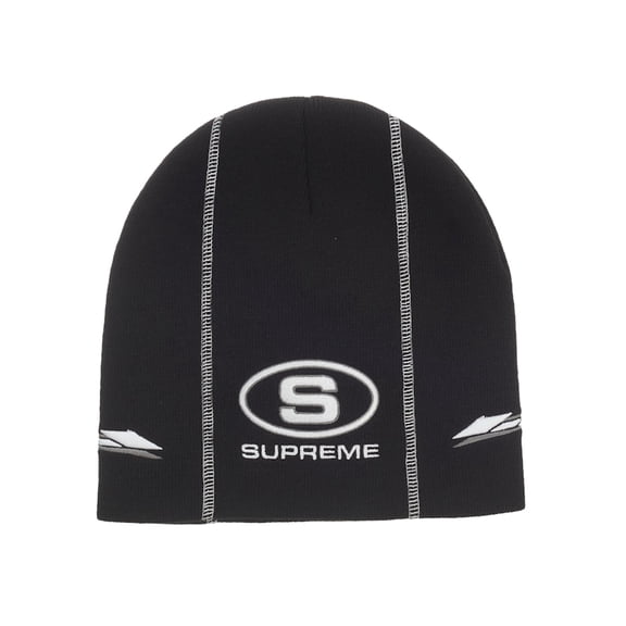 Supreme Racing Panel Beanie, from StockX
