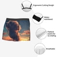 thumbnail image 3 of Pofeuu Starry Sky Cloud Puppy Print Men’s Boxer Briefs, Moisture-Wicking Underwear, Regular,Trunk-XX-Large, 3 of 5