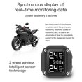thumbnail image 3 of Amdohai Motorcycle Real-time Tire Pressure Monitoring System Digital Time Display Abnormal Alarm Waterproof Magnetic Suction Charge (Built-in Type), 3 of 8