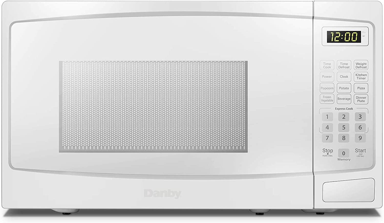 Danby DBMW0720BWW 0.7 Cu.Ft. Countertop Microwave In White 700 Watts