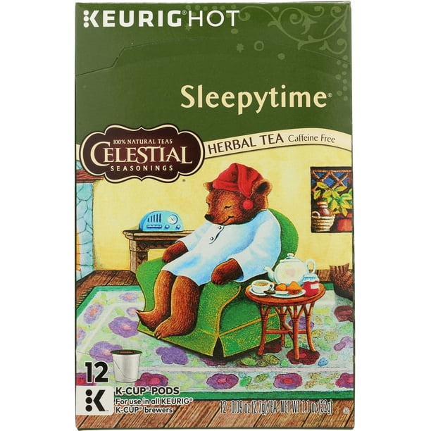 Celestial Seasonings Sleepytime Herbal Tea KCups, 12 Ct Box Walmart
