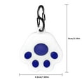 thumbnail image 4 of Housse de Repérage en Silicone pour Boîtier Tracker Remplacement de Coque de Protection Anti-Perte pour Airtags Bleu, 4 of 10