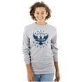thumbnail image 3 of Defender Freedom Patriotic Eagle Long Sleeve TShirt Men Women Brisco Brands S, 3 of 6