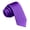 Purple, variant on Scott Allan Premium Solid Purple Slim Tie Slim Size 2.5" Necktie Morada
