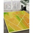 thumbnail image 3 of Ahgly Company Machine Washable Indoor Rectangle Transitional Banana Yellow Area Rugs, 7' x 9', 3 of 7