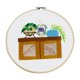 thumbnail image 2 of Kit de punto de cruz Herramientas para el hogar Arte vegetal DIY Bordado con aros Costura Style8, 2 of 9