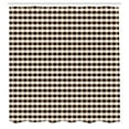thumbnail image 2 of Ambesonne Checkered Shower Curtain, Gingham Check Classic Art, 69"Wx70"L, Tan White, 2 of 4