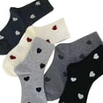 thumbnail image 4 of Calcetines Cálidos de las Mujeres Espesados de Lana Forrados Calcetines de Tubo de Casa Antideslizante Sola Linda Ilustración Calzado de Salón Casual, 4 of 4