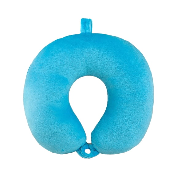AUQ Neck Pillow 360掳 Support Travel Pillow Supportive Travel Neck Pillow,Blue