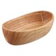 thumbnail image 5 of 1pc Oval Wooden Tray Dinner Plates Tableware Bowl Versatile Tray Coffee Table Kitchen Dishes Snacks Dried Storage Supplies, 5 of 11