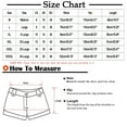 thumbnail image 2 of HaoXianJian Plus Size Long Shorts for Women Knee Length Short Pant High Waisted Hiking Golf with Pocket Shorts for Women 2X 3X 4X, 2 of 4