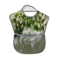 thumbnail image 2 of Hirioo Nature Hand Daisies Art for Baby Waterproof Pocket Bib Adjustable Closed for Babies Toddlers with Large Pocket 6-24Months, 2 of 8