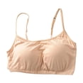 thumbnail image 3 of Rvasteizo Women Wireless Bra Solid Wireless Padded Tank Everyday Bra, 3 of 5
