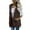 Y-Coffee3937, variant on FEIFLY Womens Vest Winter Warm Hoodie Outwear Casual Coats Sherpa Jacket Long Sleeve Solid Color Trendy Female Outwear