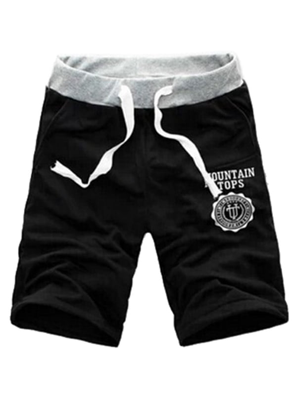 Mens Cotton Half Pant Shorts Pants Gym 