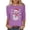 08-Purple#women's 3/4 sleeve tops, variant on Feancey Christmas Cute Tops for Women Plus Size 3/4 Sleeve Snowman Graphic Tees Dressy Casual Xmas Holiday T Shirts Loose Fit Breathable Crewneck Tee L