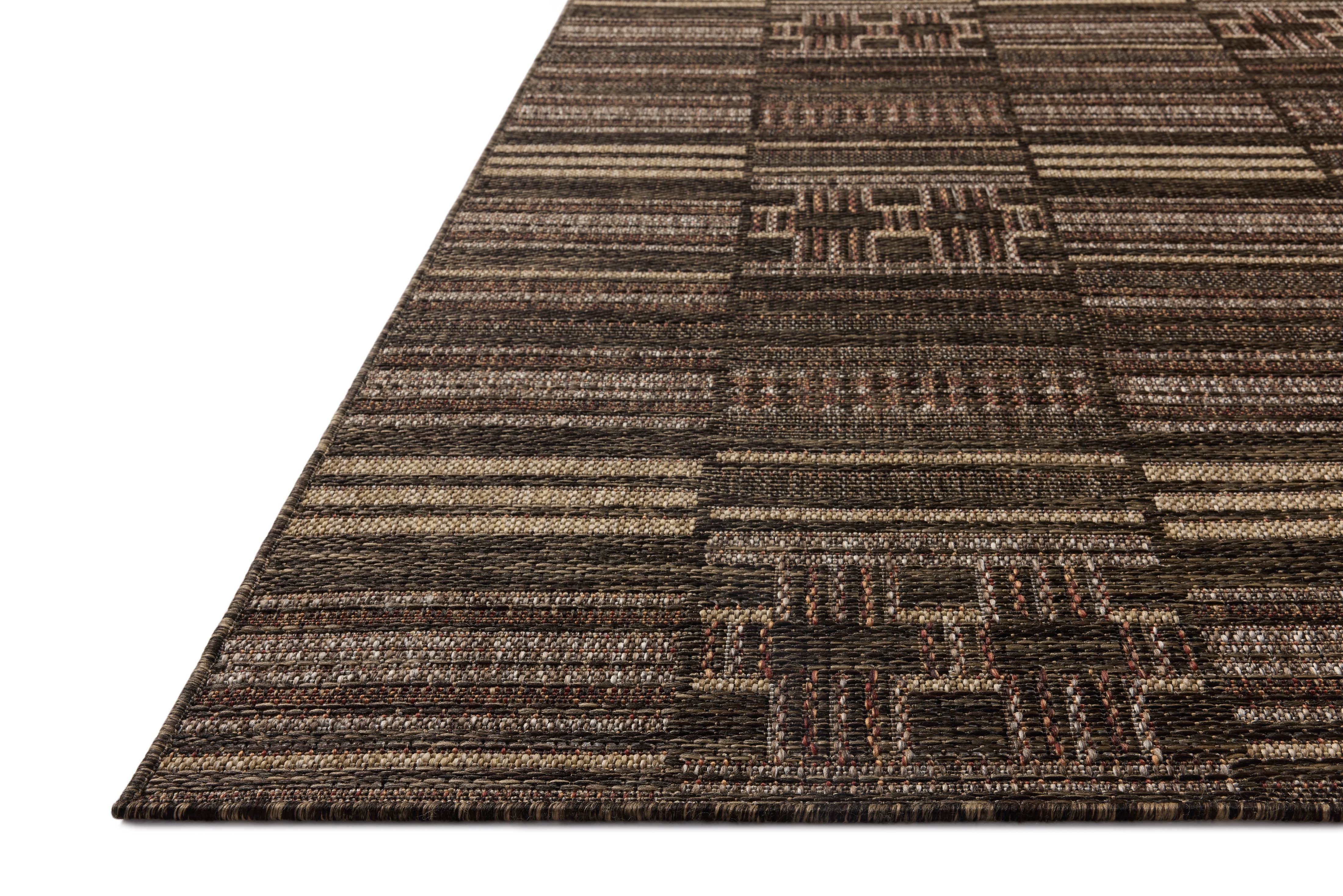 Loloi Birch Spice / Tobacco 5' x 7'-3" Indoor/Outdoor Area Rug
